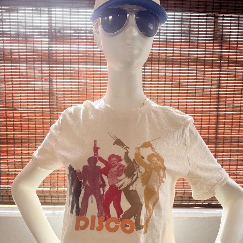 Texas chainsaw disco massacre cropped t-shirt by Future Monsters